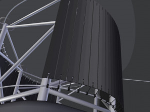 3d space probe parker 3Dモデル
