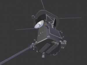 3d space probe parker 3Dモデル