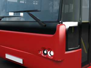 city bus 3D Model