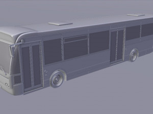 city bus 3D Model