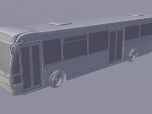 city bus 3D Model