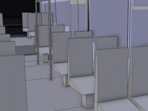 city bus 3D Model