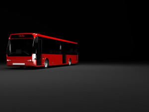 city bus 3D Model