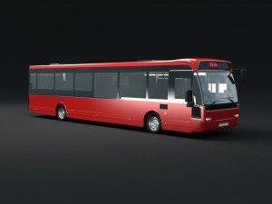 city bus 3D Model
