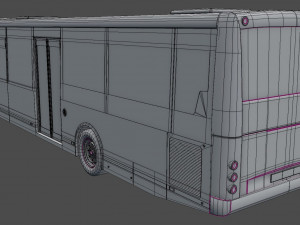 city bus 3D Model