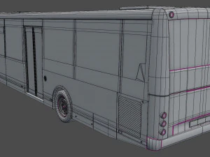 city bus 3D Model