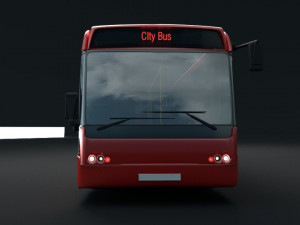 city bus 3D Model