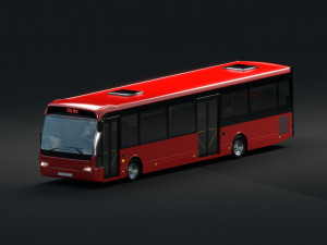 city bus 3D Model