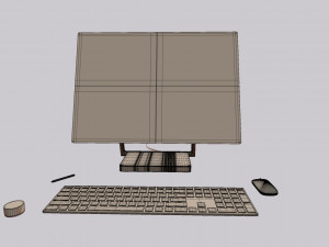 microsoft surface studio Modèle 3D