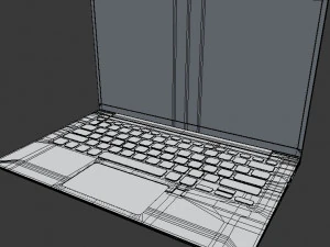 3d asus vivobook s13 2018 model 3D Model