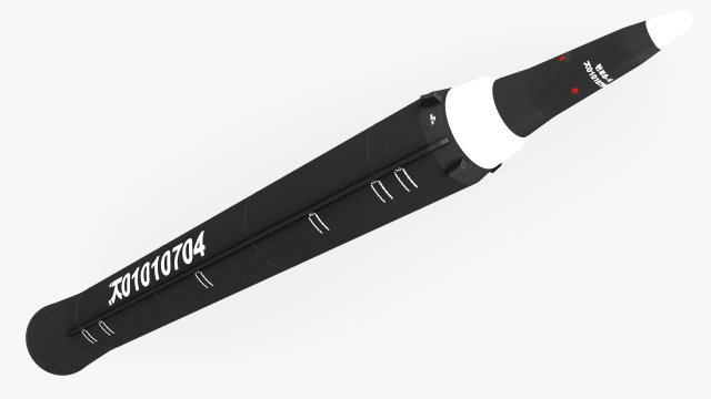 3d hwasong-12 ballistic missile Modelo 3D .c4d .max .obj .3ds .fbx .stl .blend 