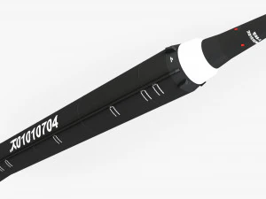 3D-hwasong-12 ballistische raket 3D Model