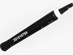 3d hwasong-12 ballistic missile Modelo 3D