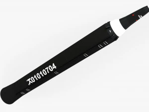 3d hwasong-12 ballistic missile 3D Model