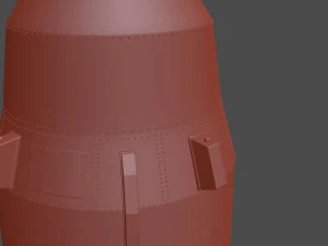 3d hwasong-12 ballistic missile 3D Model