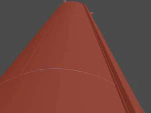 3d hwasong-12 ballistic missile 3D Model