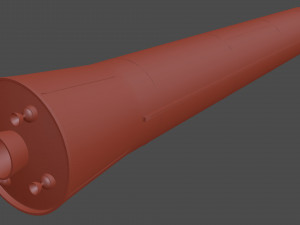 3d hwasong-12 ballistic missile Modelo 3D