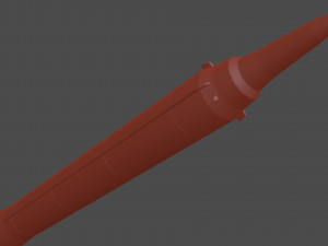 3d hwasong-12 ballistic missile Modelo 3D