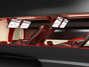 hyperloop Modello 3D