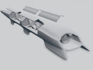 hyperloop 3D 모델