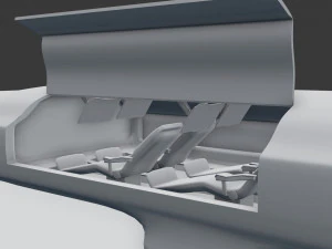 hyperloop Modello 3D