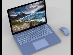 microsoft surface laptop Modello 3D