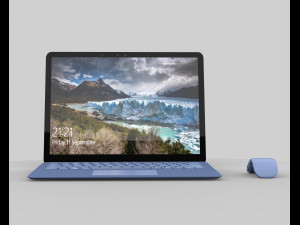 microsoft surface laptop Modello 3D