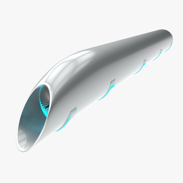 hyperloop 3d Modelo 3D .c4d .max .obj .3ds .fbx .stl .blend 