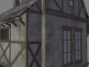 medieval house 3D Model