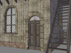 medieval house 3D Model