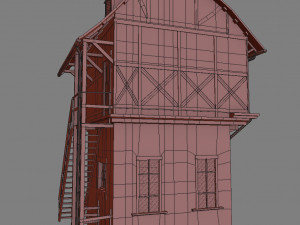 medieval house Model 3D