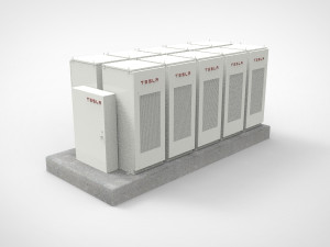 tesla powerpack 3D Model