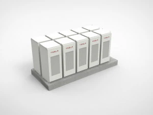 tesla powerpack 3D Model