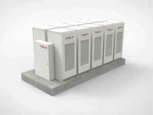tesla powerpack 3D Model