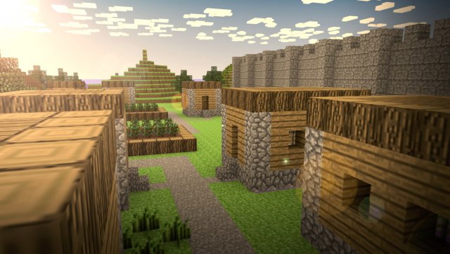 Minecraft World 3D Модель In Ландшафты 3DExport