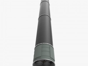 rs-28 sarmat satan 2 Modelo 3D