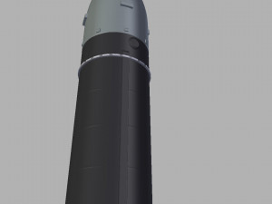 rs-28 sarmat satan 2 Modelo 3D