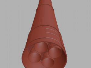 rs-28 sarmat satan 2 Modelo 3D