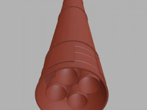 rs-28 sarmat satan 2 3D Model