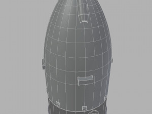 rs-28 sarmat satan 2 Modelo 3D