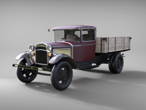 gaz aa Modello 3D