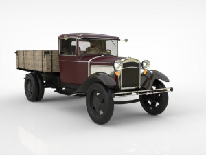 gaz aa Modello 3D