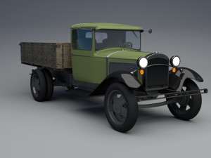gaz aa Modello 3D