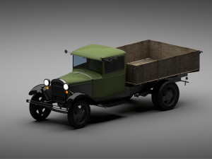 gaz aa Modello 3D