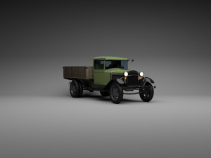 gaz aa Modello 3D