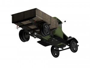 gaz aa Modello 3D