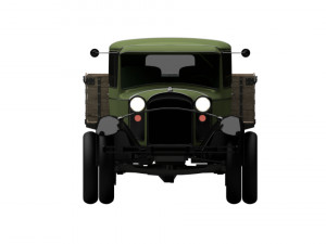 gaz aa Modello 3D