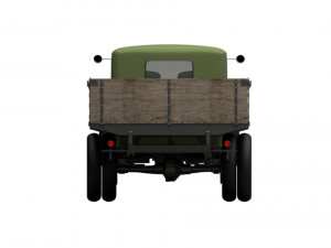 gaz aa Modello 3D