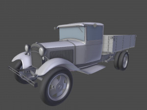 gaz aa Modello 3D