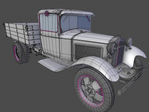gaz aa Modello 3D
